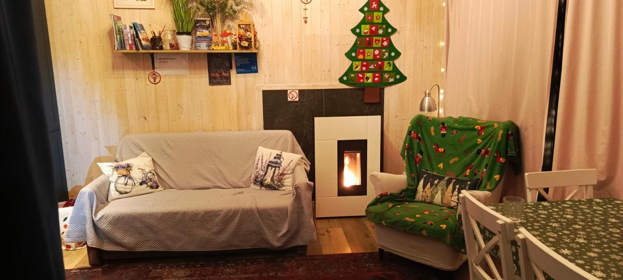 Domek Mazurski Caloroczny Nad Jeziorem Z Jacuzzi Spa Pasym Bagian luar foto